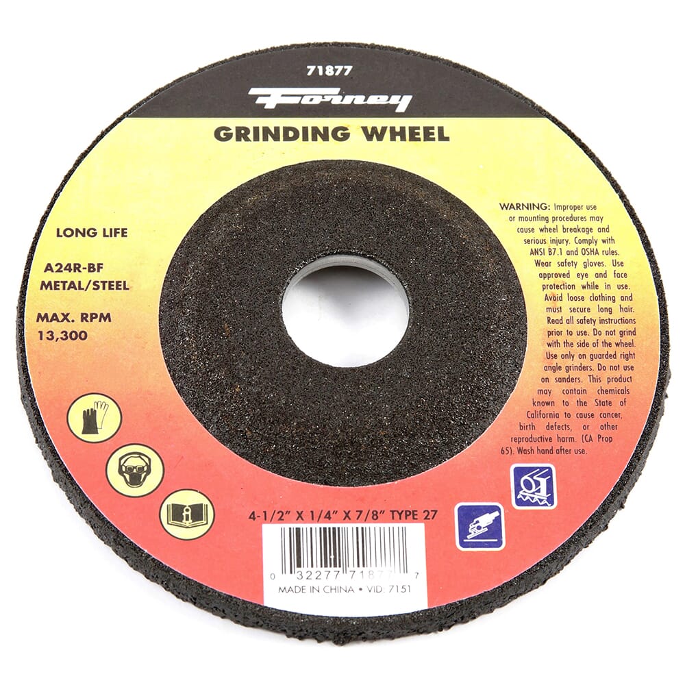 71877 Grinding Wheel, Metal, Type